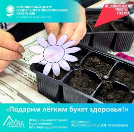 Подарим лёгким букет здоровья! Подарим лёгким букет здоровья!