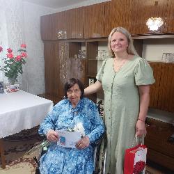 Надежде Васильевне исполнилось 95 лет!