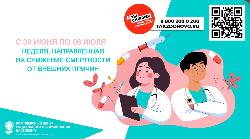Неделя, направленная на снижение смертности от внешних причин Неделя, направленная на снижение смертности от внешних причин